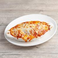 Lasagna · Seasoned ground beef combined with marinara sauce, ricotta and Romano cheese and topped with...