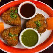 Jashan Aloo Tikki · Pan grilled potato patties