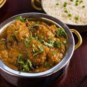 Punjabi Murgh Curry · Bone-in murgh curry, yogurt.