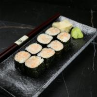 Spicy Scallop Roll · Scallop from Hokkaido, Spicy Mayo. 8 pieces per order
