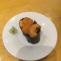 Sea Urchin Sushi · One piece. Uni.