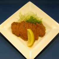 Ton-Katsu · Pork or chicken cutlet.