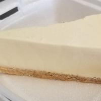 New York Style Cheesecake · New York cheesecake is rich and has a dense, smooth, and creamy consistency on top of a swee...