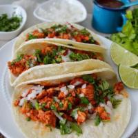 Tacos (1) · Choice of meat. Add special meats for an additional charge.