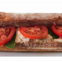 4. Ocean Sandwich · Tuna with mayonnaise, hard-boiled eggs, tomatoes, and lettuce.