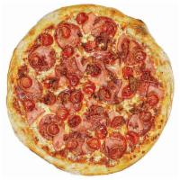 Italian Club Pizza  · Pepperoni, Canadian bacon, salami, & bacon.
