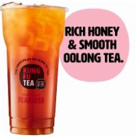 Honey Oolong Tea · Freshly brewed oolong tea and honey