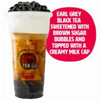 Black Tea Wow Milk Cap · 