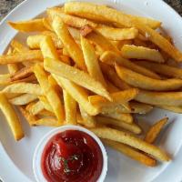 Fries · Served with ketchup. 