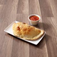 Calzone · Mozzarella, ricotta and your choice of 1 topping.