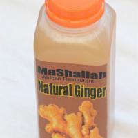 Natural Ginger · Ginger all natural drink.