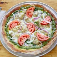 Pesto Veggie Special Pizza (14