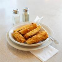 Zucchini Sticks · 8 hand-breaded zucchini sticks made from scratch daily in our kitchen and fried. Served with...