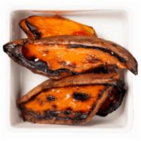 Sweet Potatoes (Warm) · with olive oil and Maldon sea salt
