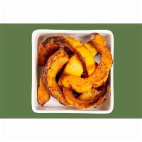 Delicata Squash (Warm) · with smoked honey cider glaze