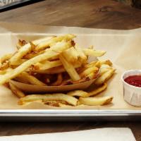 Classic Fries · Hand cut and tossed in sea salt.