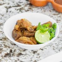 Chicharron · Add protein for an additional charge.