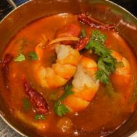 Tom Yum Soup  · Lemon-grass soup. Hot and sour soup with lemon-grass broth, mushrooms, bell-peppers, and oni...