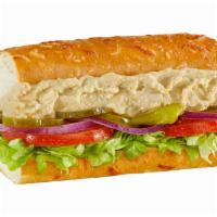 #14 Hummus Sandwich · Traditional hummus. Served Togo's Style (lettuce, tomatoes, onions, pickles, and pepperoncin...