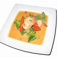 Panang Curry · The famous Thai curry simmered in thick coconut milk along with ground peanuts and kaffir li...