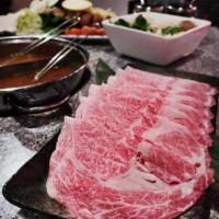 A5 Japanese Wagyus Ribeye · All Shabu course includes choice of broth ,assorted veggies,ramen and rice.

Large. Highest ...