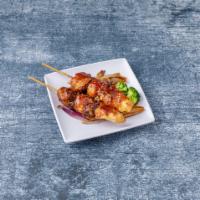 5. Yakitori · Grilled chicken on skewers.