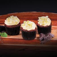 Red Velvet Mini Cupcakes · A 3-pack mini red velvet cupcakes topped with classic cream cheese icing and white chocolate...