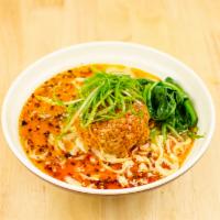 DanDan(Spicy) · Spicy sesame ramen. A noodle dish originating from Chinese Szechuan cuisine. DanDan noodle h...