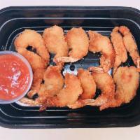 4.炸虾 Fried Shrimp(12) · 12 Pieces