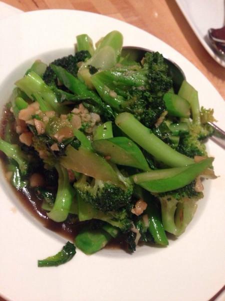 Wok Broccoli · A combination of Chinese and American broccoli stir-fried in garlic sauce.