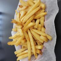 Louie's Fries · Add cheese and bacon for an additional charge.