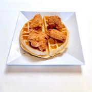 Chicken and Waffles · Wings or tender, butter and syrup.