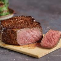 Top Sirloin · 8 oz. seasoned then grilled. Served with your choice of 2 sides.