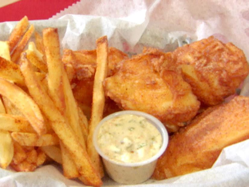Beer Battered Fish · Icelandic Cod beer battered with our homemade batter. Includes choice of 2 sides