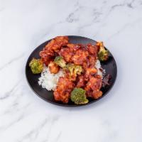 General Tso’s Chicken · White meat. Hot and spicy.