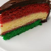 Rainbow Cake · Your favorite cookies but in cake form!!!