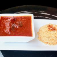 Laal Maans · Favorite of the Rajput warriors in Rajasthan- fiery lamb curry.