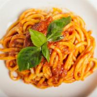 Marinara Pasta · Our house tomato sauce with your choice of pasta.