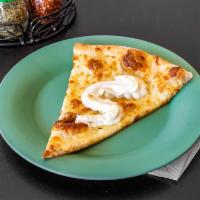 Ricotta, Mozzarella White Pizza · Add toppings for an additional charge.