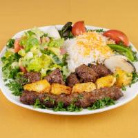 Mixed Grill · Combination of beef, chicken and kaftah kabab.
