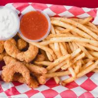 8 Piece Shrimp Basket · Served with cajun fries