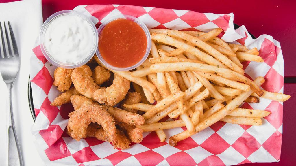 8 Piece Shrimp Basket · Served with cajun fries