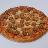2 Large  Pizza · 2 large single Topping Pizza, 2 Liter Soda and one side order.