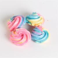 Meringue Cookies · Meringue cookies are light and airy. Please call bakery for custom colors.