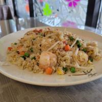 Shrimp Fried Rice · Served with Shrimp