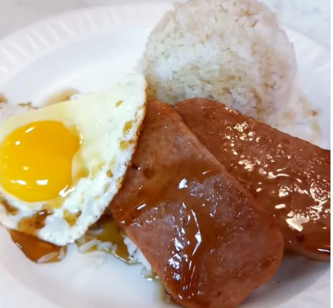 Spam and Eggs Plate · 