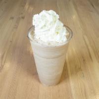 Cafe Frappe  · Blended Iced Coffee, Milk, and Flavor