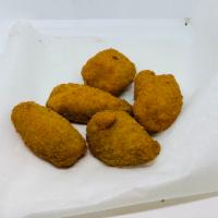 Chedder Poppers  · Jalapenos stuffed with chedder cheese served with our own homemade buttermilk ranch