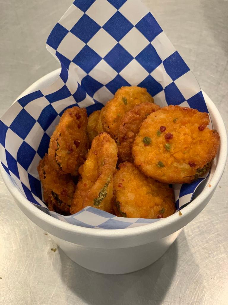Spicy Pickles · Lightly Breaded Spicy Pickles