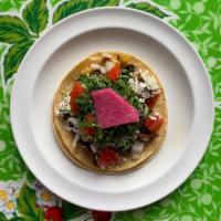 Taco Truck a la Carte · 1 corn tortillas filled with choice of meat or vegetarian option, dressed with cilantro, oni...